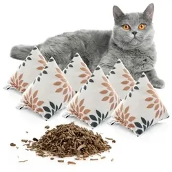 Canadian Cat Company Baldrianspielzeug 6x Schmusepyramide Flower