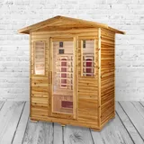 purehaven Infrarotkabine aus kanadischem Hemlock-Holz - versch. Ausführungen