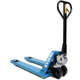 Stier Gabelhubwagen Tragkraft 2500kg Gabellänge 1150mm Nylon-Reifen blau