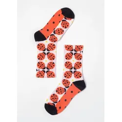 Blutsgeschwister Baumwollsocken Sensational Steps Lot - ladybug dream socks