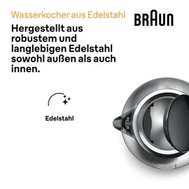 Braun PurShine WK 1500 edelstahl/schwarz