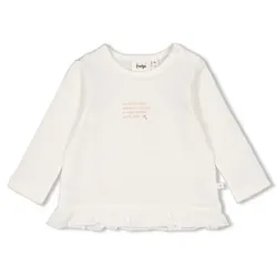 Feetje Langarmshirt Sweet Poppy Natur, 68