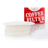 Kaffeefilter Kaffeefilter Runder Papierfilter Für Mokka | 100 Stück Professioneller Kaffeefilter Runder Papierfilter Für Mokka