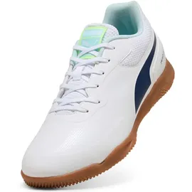 Puma Truco Iii Fußballschuh für Damen und Herren, Puma White Aqua Fizzy Light, 41