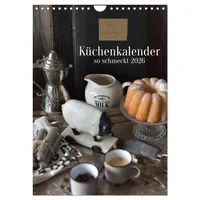 Calvendo Küchenkalender - so schmeckt 2026 (Wandkalender 2026 DIN