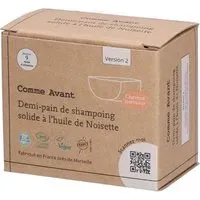 Comme Avant Demi-pain de shampoing solide à l'huile noisette Shampooing Solide 210 g