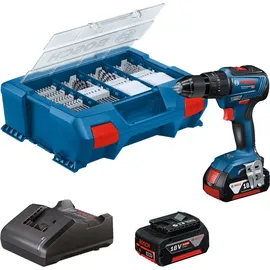 Bosch GSB 18V-55 Professional inkl. 2 x 4 Ah + L-Case 06019H530A