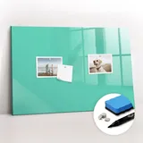 Tulup Magnettafel 60 x 40 cm Grün/Türkis