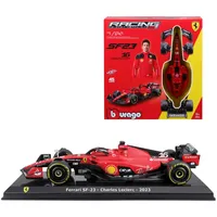 BBURAGO F1 KIT Ferrari SF23 mit Helm, #16 Leclerc,