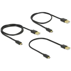 Delock USB-Kabelsatz - Schwarz