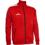 derbystar Primo Präsentations Jacke Unisex, rot Weiss, s