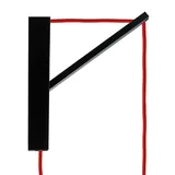 creative cables Wandhalterung Pinocchio Holz Schwarz