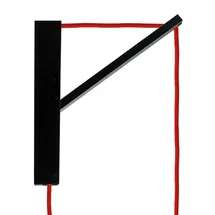 creative cables Wandhalterung Pinocchio Holz Schwarz