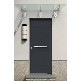 Buylando Glaswerk Westfalen- (3s)200x90cm Klar Glasvordach+halter