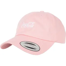 MERCHCODE Coca Cola Logo Dad Cap pink ONE SIZE