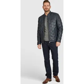 Bugatti BUSANDRO Lederjacke Blau 60