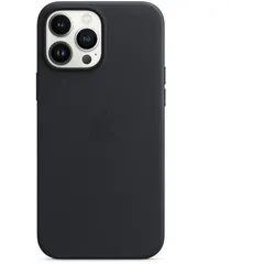 Apple Leder Case mit MagSafe (iPhone 13 Pro Max) Mitternacht