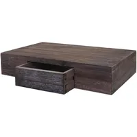 MCW Wandregal Cher 40 x 8 x 25 cm Braun