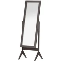 Homcom Standspiegel 47 x 148 cm Braun