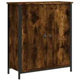 vidaXL Sideboard Räuchereiche 70x30x80 cm Holzwerkstoff