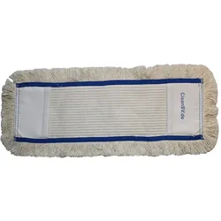 CleanSV Profi Baumwollmop blau 40 cm Wischmop Putzmop Taschenmop Bodenwischer