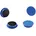 Magnete Industrieverpackung 37 1000p blau Stück 475406