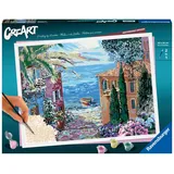 Ravensburger 20218 - CreArt Malen nach Zahlen, Mediterranean Landscape,