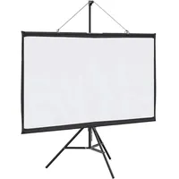 vidaXL Projektionsleinwand mit Stativ 72 Zoll 16:9