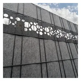 zaun|zu® Sichtschutzstreifen 255 x 15 cm Hellgrau Vlies