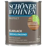 SCHÖNER WOHNEN-Farbe Protect Klarlack  (Farblos, Hochglänzend, 750 ml, Lösemittelbasiert)