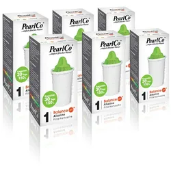 PearlCo Filterkartuschen Classic Alkaline Pack 6