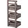 Dobar Wandregal 3-stufig 0 x 0 x 0 cm Grau