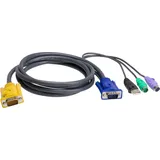 ATEN 2L-5302UP KVM Anschlusskabel 1,8 m Schwarz