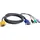 ATEN 2L-5302UP KVM Anschlusskabel 1,8 m Schwarz