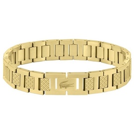 Lacoste Armband »Schmuck Edelstahl Armband Gliederkette METROPOLE«, 29739506-0 gelbgoldfarben