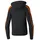 Erima EVO STAR Hoodie Kinder schwarz/orange 140