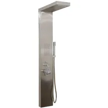 Home Deluxe Duschpaneel, Edelstahl- Metall, 20x142x50.5 cm, Badezimmer, Baden - Duschen, Duscharmaturen