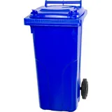 Proregal 2-Rad-Mülltonne MGB 120 Liter HDPE-Kunststoff Blau