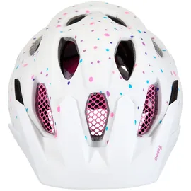 Alpina Carapax Jr. 51-56 cm Kinder white polka dots 2021