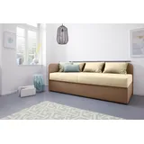 MAINTAL Polsterliege Diana 93 x 200 cm braun