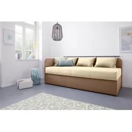 MAINTAL Polsterliege Diana 93 x 200 cm braun