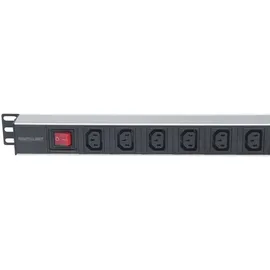 Intellinet Network Solutions Steckdosenleiste 8-fach 2 m Schwarz/Silber
