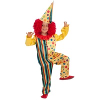 Carnival Toys – Kostüm Clown für Kind für Kinder, Mehrfarbig, One Size, 66019