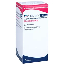 VUMERITY 231 mg magensaftres.Hartkapseln 30 Tage 120 St