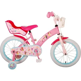 Ty-Trade 14 Zoll Fahrrad Kinder Mädchenfahrrad Rad Disney Princess 21409-CH - Rosa