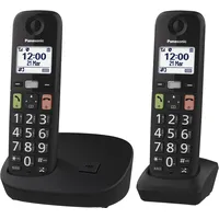 Panasonic KX-TGU112EXB Telefon Schwarz