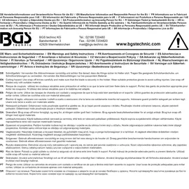 BGS Ersatzklingen-Satz 18 mm 10-tlg
