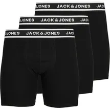 Jack & Jones PlusSize JACSOLID BOXER BRIEFS schwarz 4XL 3er Pack