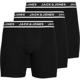Jack & Jones PlusSize JACSOLID BOXER BRIEFS schwarz 4XL 3er Pack