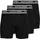 Jack & Jones PlusSize JACSOLID BOXER BRIEFS schwarz 4XL 3er Pack